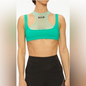 NEW MONSE | Double Layer‎ Sports Bra Turquoise